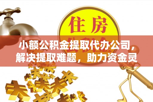 全国小额公积金提取代办公司，解决提取难题，助力资金灵活使用