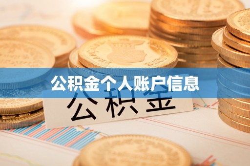 全国公积金个人账户信息