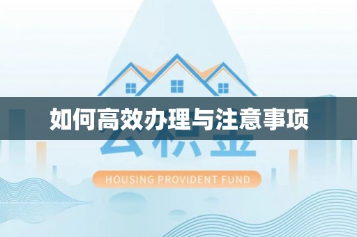 全国如何高效办理与注意事项
