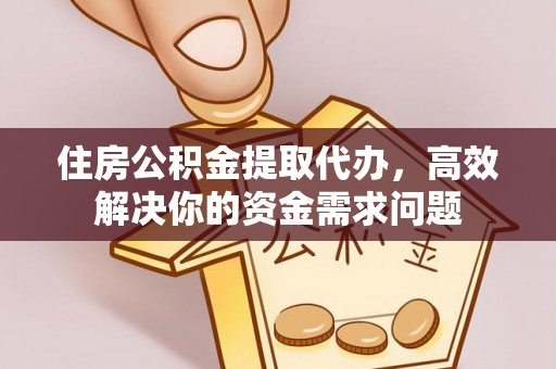 全国住房公积金提取代办，高效解决你的资金需求问题