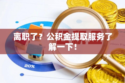 全国离职了？公积金提取服务了解一下！