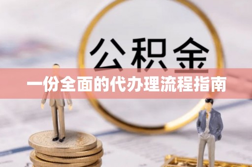 全国一份全面的代办理流程指南
